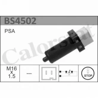 Вимикач ліхтаря сигналу гальма VERNET BS4502