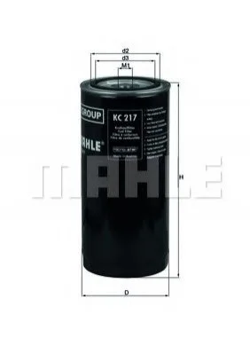 (KNECHT) MAHLE / KNECHT KC217 (фото 1)