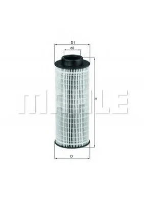 (MAHLE) MAHLE / KNECHT OX376D (фото 1)