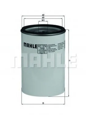 (MAHLE) MAHLE / KNECHT KC374D (фото 1)
