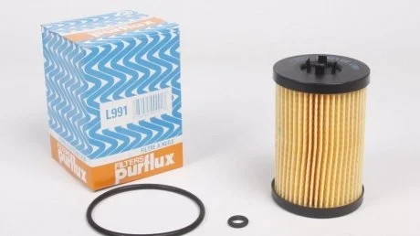 Фільтр масла VW 1,6/2,0TDI 12- PURFLUX L991
