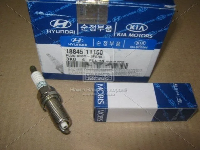 Свеча зажигания (пр-во Mobis) Hyundai/Kia/Mobis 1884511160 (фото 1)