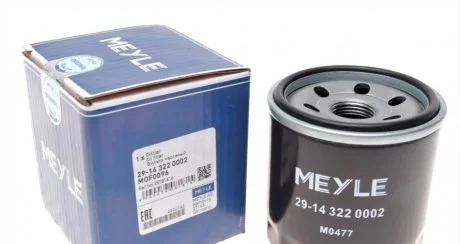 Фільтр мастильний MEYLE 2914 322 0002