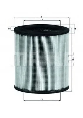 (MAHLE) MAHLE / KNECHT LX715 (фото 1)