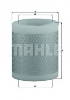 Фільтр повітряний MAHLE / KNECHT LX124