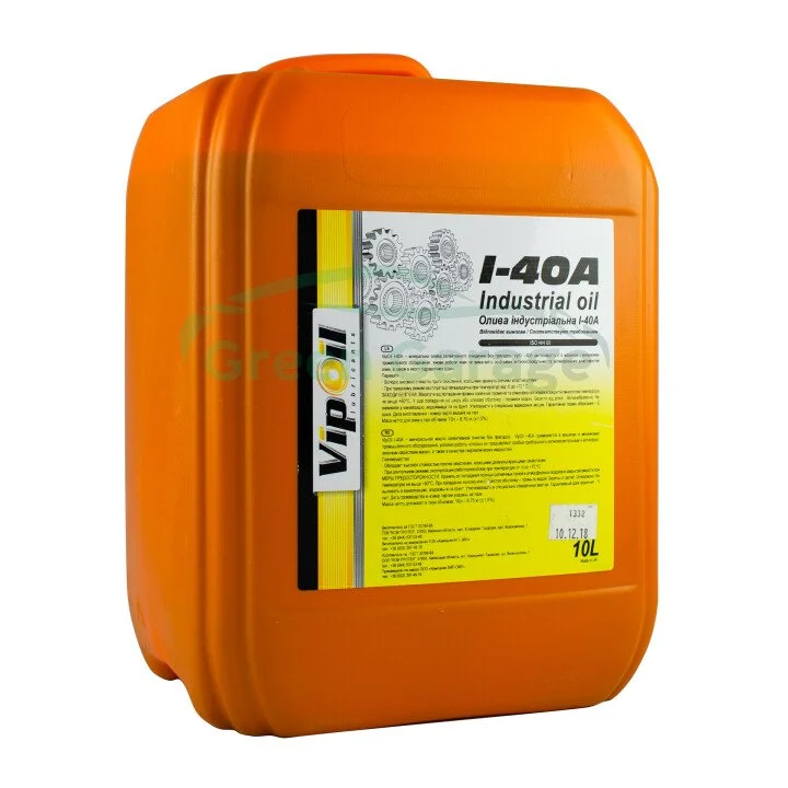 VipOil І-40A, 10L VIPOIL 0162892 (фото 1)