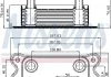 Радиатор масляный FORD /VOLVO (пр-во Nissens) NISSENS 90714 (фото 1)