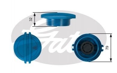 Кришка радіатора GATES RC228