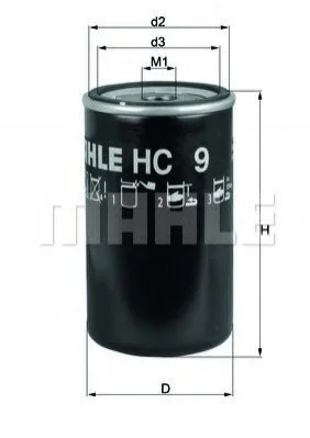 (KNECHT) MAHLE / KNECHT HC9 (фото 1)