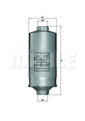 (MAHLE) MAHLE / KNECHT KL59 (фото 1)