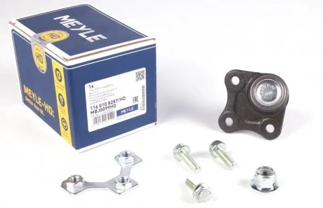 Опора шаровая AUDI A3, SEAT LEON, VW GOLF IV 96-10 перед. мост низ слева(Пр-во) MEYLE 116 010 8287/HD