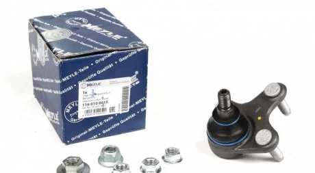 Опора шаровая AUDI A3, SKODA YETI, VW CADDY III 03- перед. мост низ слева (Пр-во) MEYLE 116 010 0015