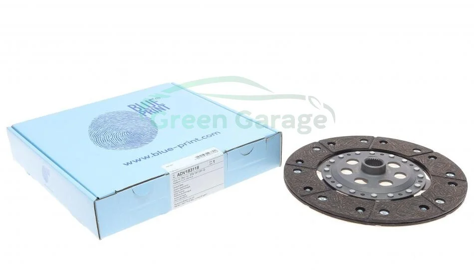 Диск сцепления VW Transporter T4 -03 (пр-во Blue Print) BLUE PRINT ADV183118 (фото 1)