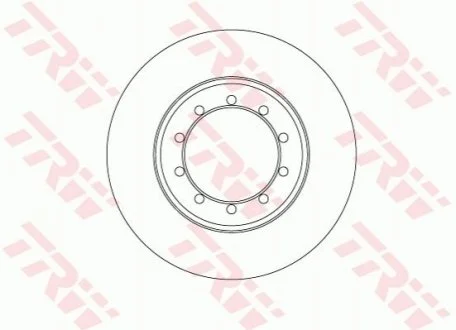 Диск гальмівний TRW DF6711