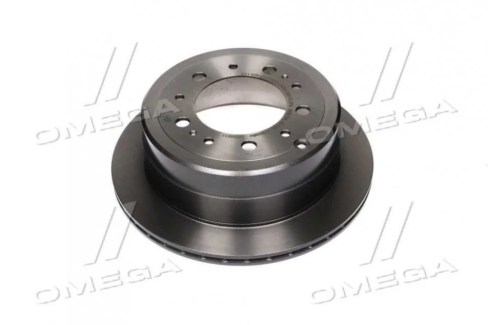 Диск тормозной TOYOTA LAND CRUISER 100, задн., вент. (пр-во) BREMBO 09.9086.11 (фото 1)