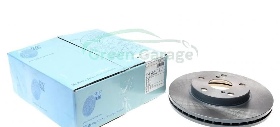 Диск тормозной передний Toyota (пр-во Blue Print) BLUE PRINT ADT343279 (фото 1)