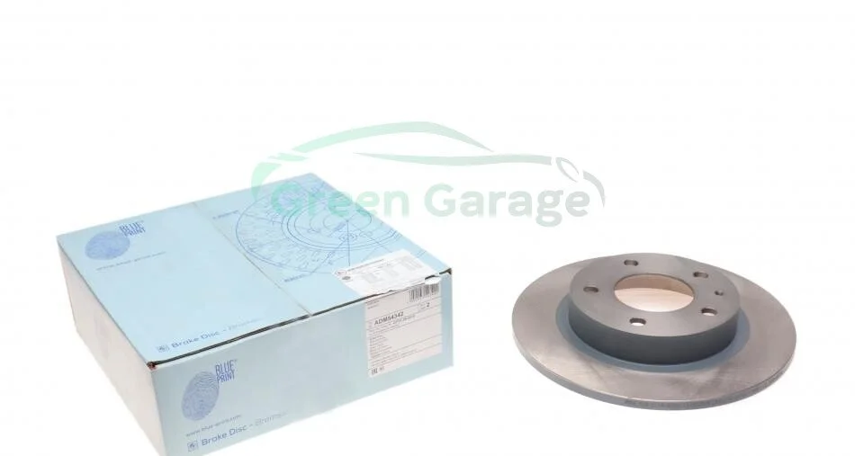 Диск тормозной задний Mazda (пр-во Blue Print) BLUE PRINT ADM54342 (фото 1)