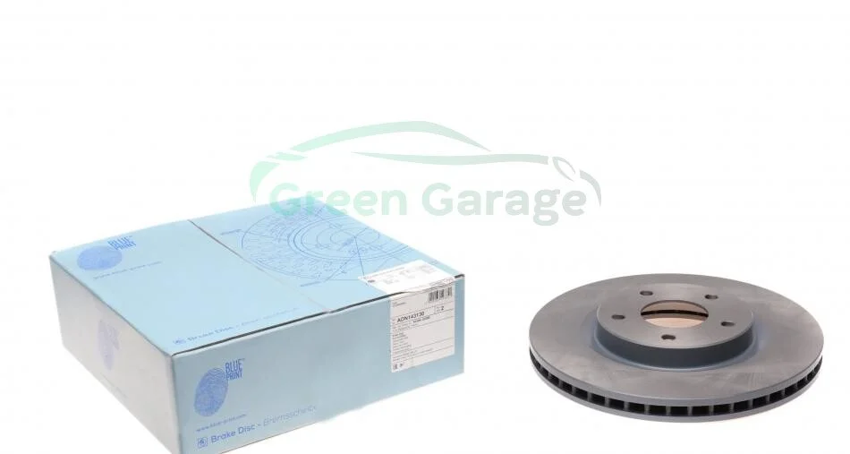 Диск тормозной передний Nissan (пр-во Blue Print) BLUE PRINT ADN143130 (фото 1)