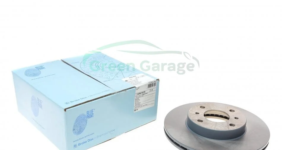 Диск тормозной передний Nissan (пр-во Blue Print) BLUE PRINT ADN14379 (фото 1)