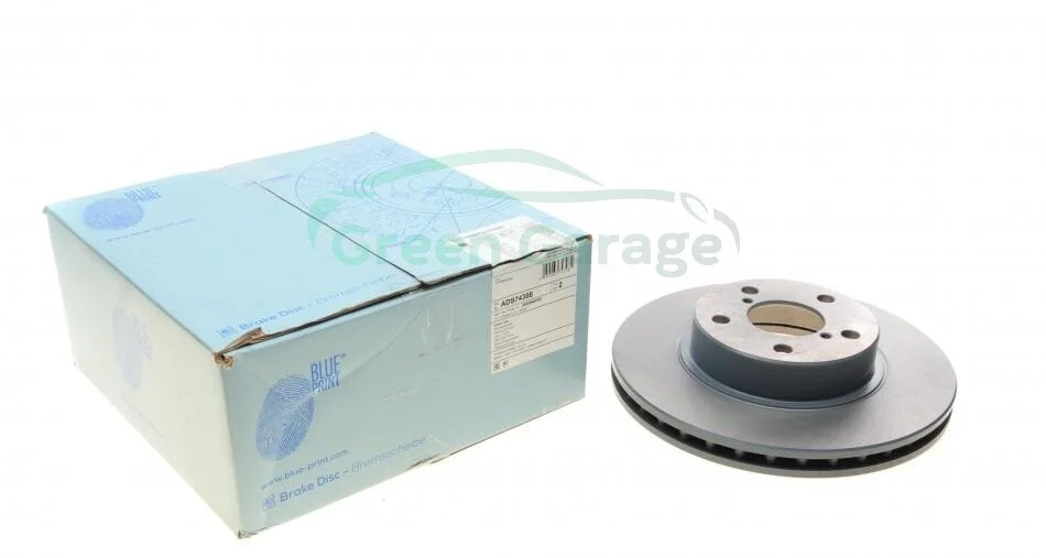 Диск гальмівний BLUE PRINT ADS74308 (фото 1)