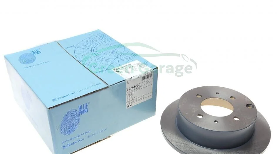 Диск гальмівний BLUE PRINT ADG04334 (фото 1)