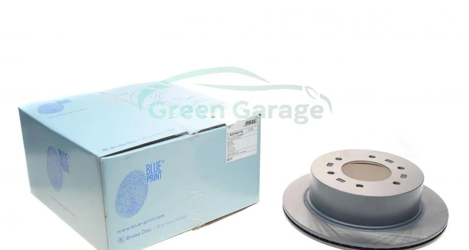 Диск тормозной задний Mitsubishi (пр-во Blue Print) BLUE PRINT ADC443130 (фото 1)