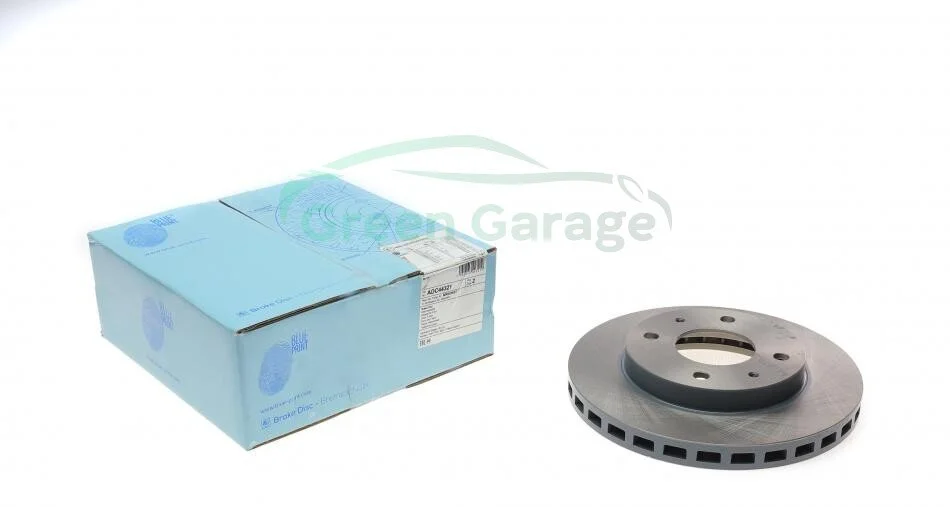 Диск тормозной передний Mitsubishi (пр-во Blue Print) BLUE PRINT ADC44321 (фото 1)