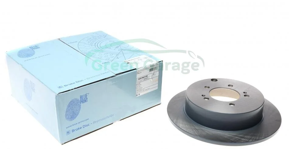 Диск тормозной задний Mitsubishi (пр-во Blue Print) BLUE PRINT ADC443109 (фото 1)