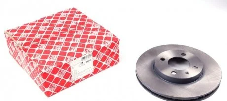 Диск тормозной SEAT IBIZA IV, VW CADDY передн., вент. (пр-во FEBI) FEBI BILSTEIN 06512