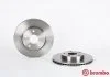 Диск тормозной TOYOTA COROLLA передн. (пр-во) BREMBO 09.A864.14 (фото 2)