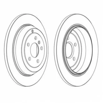 Гальмівний диск FERODO DDF1530C