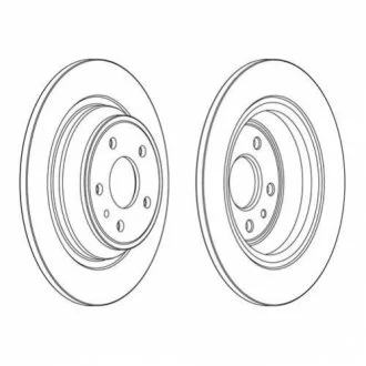 Гальмівний диск FERODO DDF2338C