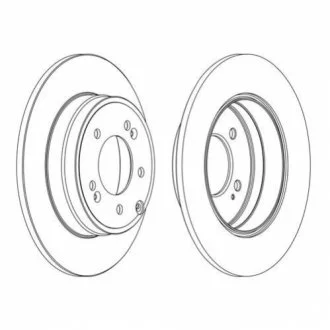 Гальмівний диск FERODO DDF1787C
