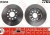 Диск тормозной AUDI A3, SEAT TOLEDO, SKODA OCTAVIA, VW CADDY, передн. вент. (пр-во) TRW DF4294 (фото 3)