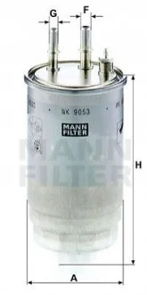 Фільтр паливний MANN WK 9053Z