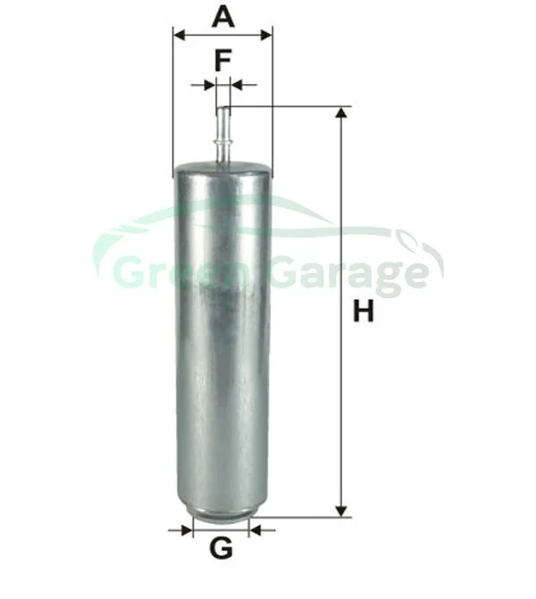 Фильтр топливный BMW 1.4-3.5 D 11- (пр-во -FILTERS) WIX WF8483 (фото 1)