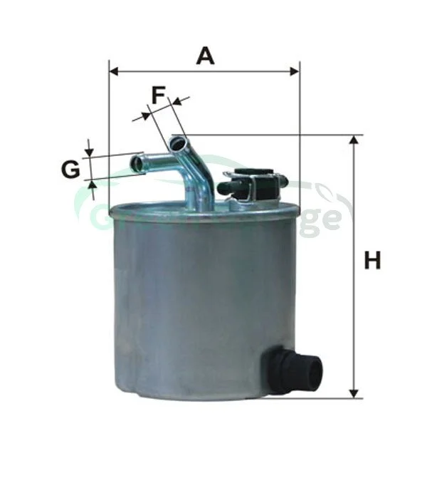 Фильтр топл. / PP857/6 (пр-во -Filtron) WIX WF8426 (фото 1)