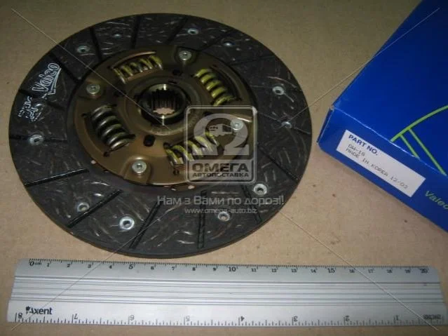 Диск зчепл. ведений DAEWOO, CHEVROLET (вир-во PHC) VALEO DW18 (фото 1)