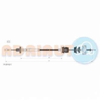 Тросик сцепления ADRIAUTO 11.0112.1