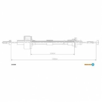 Трос зчеплення ADRIAUTO 13.0140