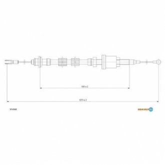 Трос зчеплення ADRIAUTO 57.0102