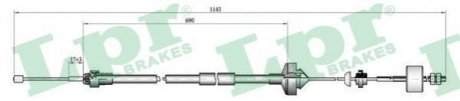 Трос зчеплення LPR C0277C