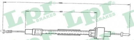 Трос зчеплення LPR C0091C