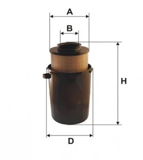 Фильтр воздушный /AK435 (пр-во -Filtron) WIX 42162E