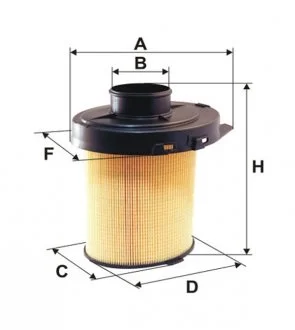 Фильтр воздушный CITROEN, PEUGEOT /AK246 (пр-во -Filtron) WIX WA6033