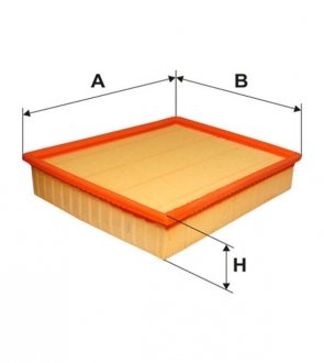 Фильтр воздушный AUDI, VW (-Filtron UA) /AP056 WIX WA6220