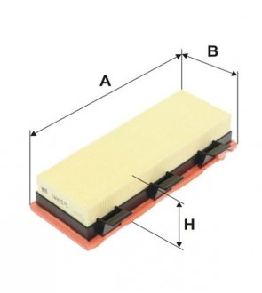 Фильтр воздушный RENAULT /AP185 (-Filtron) WIX WA6375