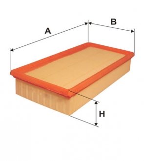 Фильтр воздушный /AP032/1 (-Filtron) WIX WA6655