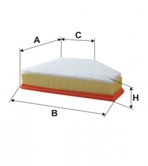 Фильтр воздушный BMW (-Filtron) WIX WA9601