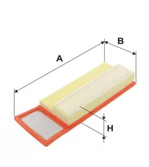 Фільтр повітря WIX WA9666